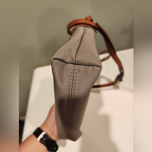 Dooney & Bourke Elephant Gray Nylon Crossbody - Picture 12 of 16